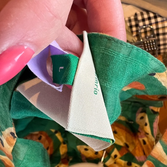 Farm Rio Mini Banana Pattern Belted Dress - Picture 4 of 5